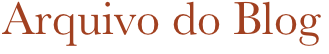 Arquivo do Blog